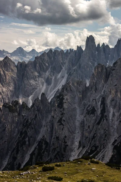 Bergsled Tre Cime Lavaredo Dolomiterna — Stockfoto