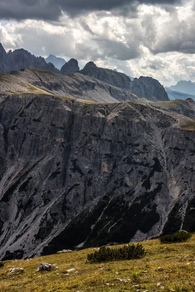 Bergsled Tre Cime Lavaredo Dolomiterna — Stockfoto