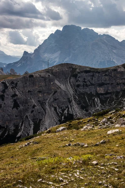Sentiero Montagna Tre Cime Lavaredo Nelle Dolomiti — Foto Stock