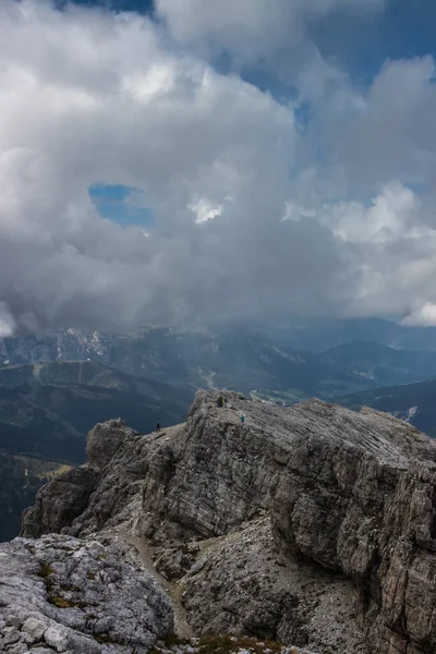 Mountain Trail Lagazuoi Dolomites — Stock fotografie