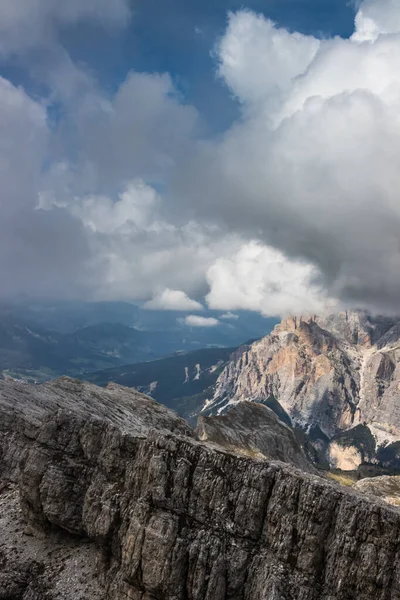 Mountain Trail Lagazuoi Dolomites — Stockfoto