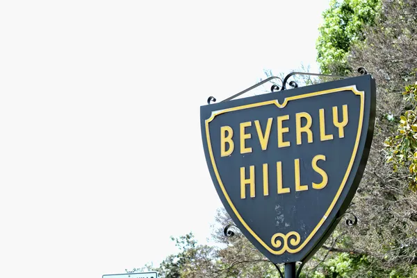 Beverly Hills Teken — Stockfoto