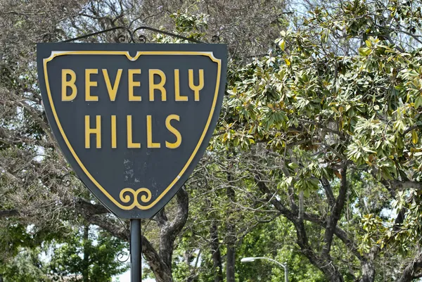 Panneau de Beverly Hills — Photo