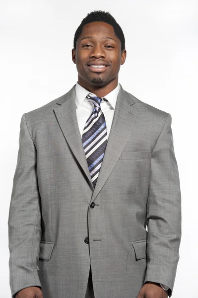 African American Male In Suit — Stock Photo, Image