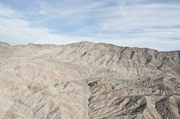 Vista do deserto de um helicóptero . — Fotografia de Stock