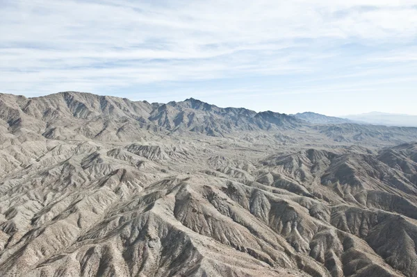 Bir helikopter görünümünden çöl. — Stok fotoğraf