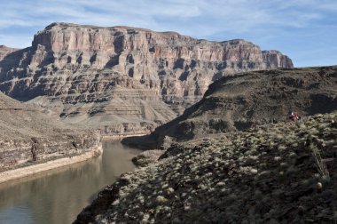 Büyük Kanyon nehir görünümü