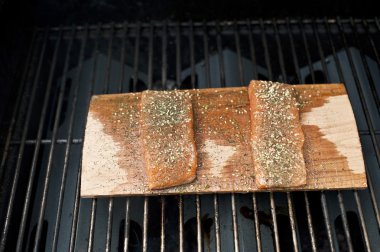 Yaban Alaska somon fileto