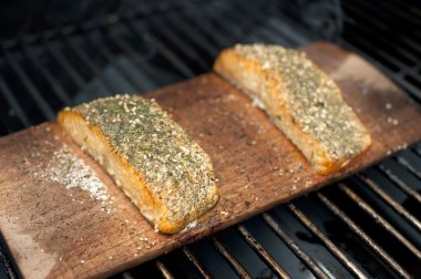 Yaban Alaska somon fileto