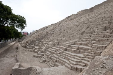 Pyramid of Huaca Pucllana clipart