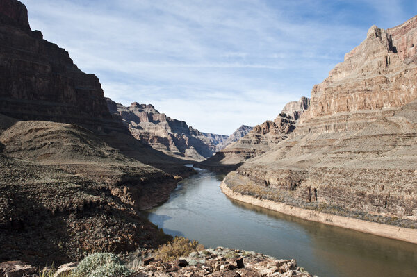 Grand Canyon from the river view