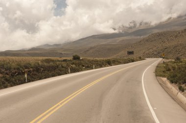 Arequipa Peru yakın Perulu karayolu