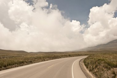 Arequipa Peru yakın Perulu karayolu