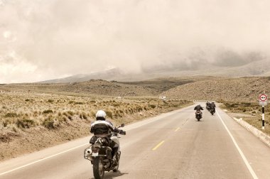 Arequipa Peru yakın Perulu karayolu