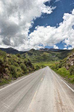 Arequipa Peru yakın Perulu karayolu