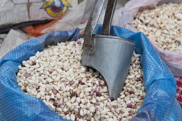 A sack of dry corn — Stock Photo, Image