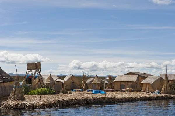 Lake Titicaca community islands — Stock Photo, Image