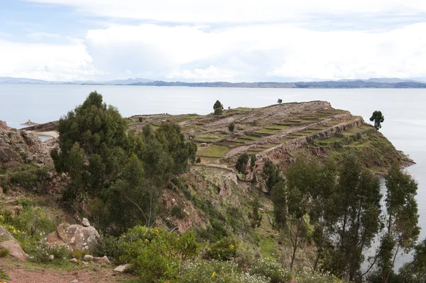 Vue sur l'île de Taquile — Photo