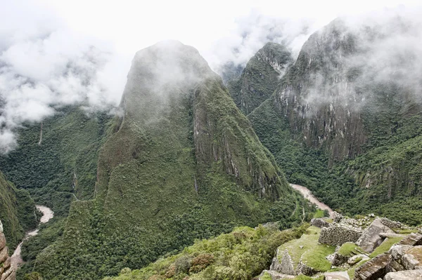 Machu picchu görüntülemek — Stok fotoğraf