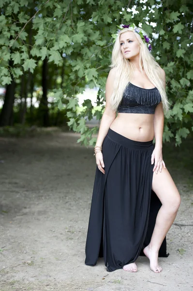 Gorgeous blond model — Stock Photo, Image