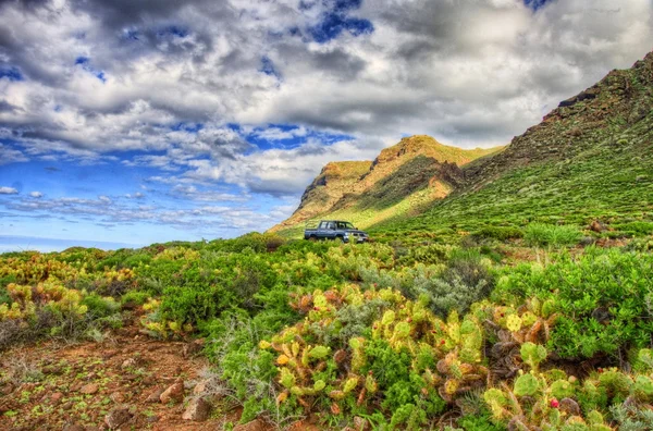 North-west coast of Tenerife near Punto Teno Lighthouse, Canaria — Stock Photo, Image