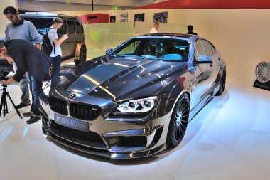 Frankfurt - Eylül 14: Bmw M6 Mirr6r dünya öncesi sunulan Hamann