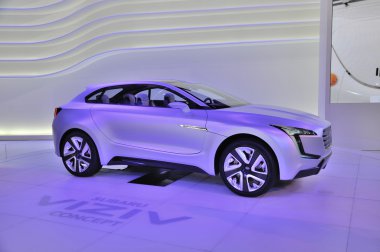 Frankfurt - Eylül 14: Subaru Viziv dünya öncesi sunulan konsept