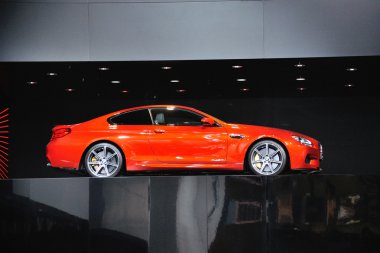 Frankfurt - Eylül 14: Bmw M6 dünya galasında olarak sunulan Coupe