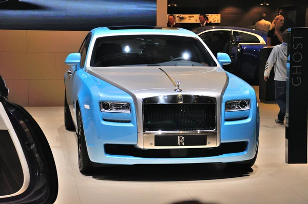 Frankfurt - 14 Sept: Rolls-Royce Ghost presenteras som världen premie — Stockfoto