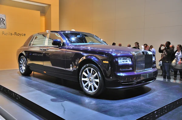 FRANKFURT - SEPT 14: Rolls-Royce Phantom presented as world prem — Stock Photo, Image