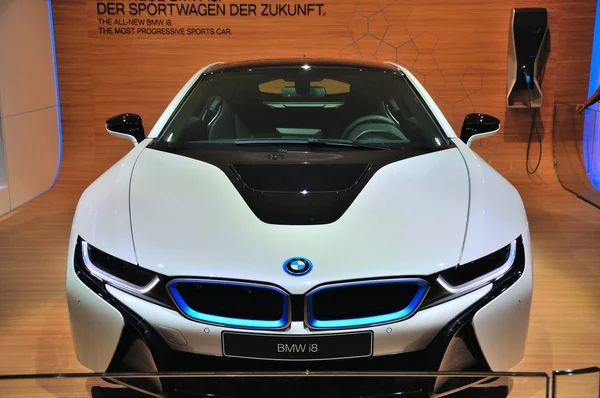 FRANCESCO - 14 SETTEMBRE: BMW i8 presentata in anteprima mondiale al 6 — Foto Stock