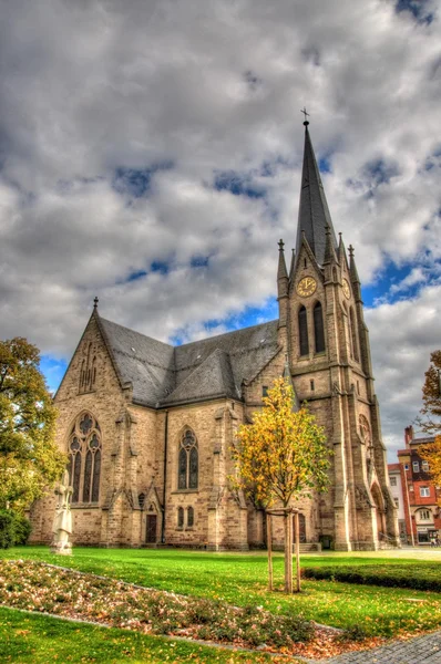 Vecchia chiesa cattolica, Fulda, Assia, Germania — Foto Stock