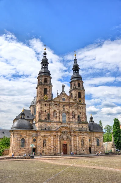 Którym dom (Katedra) w fulda Hesja, Niemcy — Zdjęcie stockowe