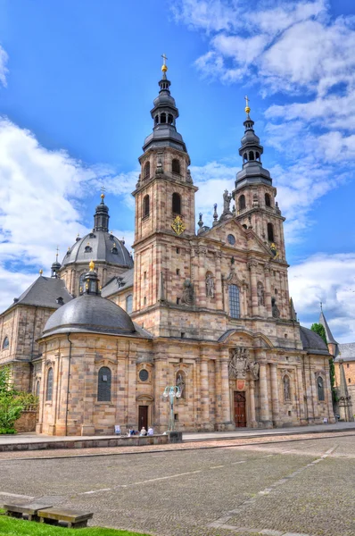 Fuldaer dom (domkyrkan) i fulda, hessen, Tyskland — Stockfoto