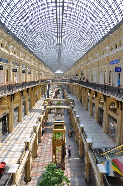 GUM (Supermercado de Estado), Moscovo, Rússia — Fotografia de Stock