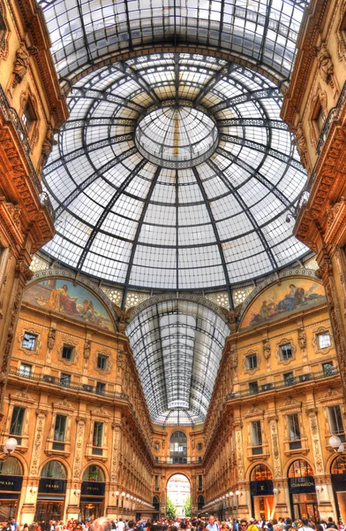 Vittorio Emanuele gallery, Venice, Italy (HDR) — Stock Photo, Image