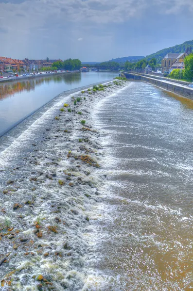 Belangrijkste rivier, Würzburg, bayern, Duitsland — Stockfoto