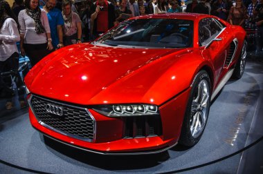 Frankfurt - Eylül 21: kel sunulan audi nanuk quattro konsept