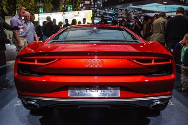 Frankfurt - Eylül 21: kel sunulan audi nanuk quattro konsept