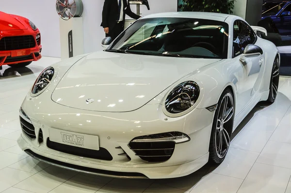 FRANKFURT - SEPT 21: PORSCHE 911 TECHART presented as world pre — Stock Photo, Image