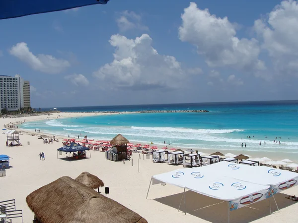 Mexican Caribbean beach — Stock Photo, Image