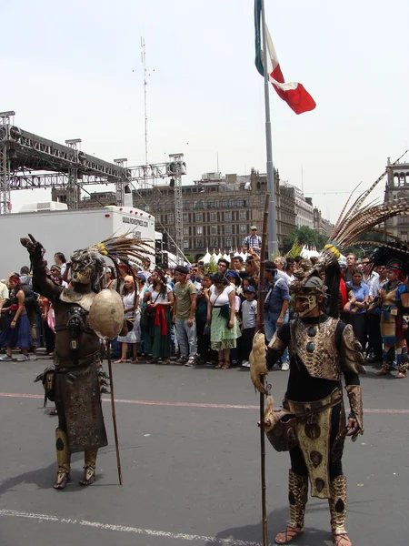 Cerimonia azteca — Foto Stock