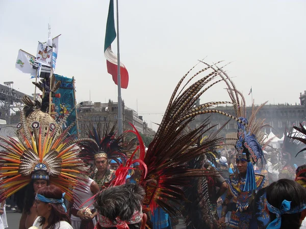 Cerimónia asteca — Fotografia de Stock