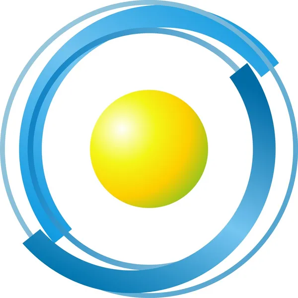 圆形徽标 — 图库矢量图片