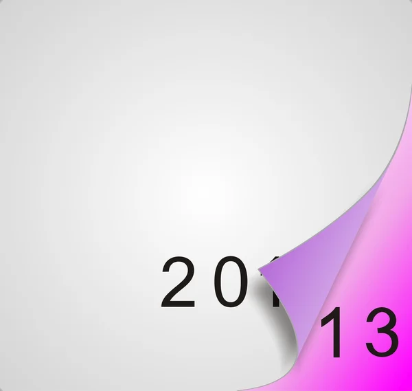 Yılbaşı yeni yıl kartı 2013 — Stok Vektör