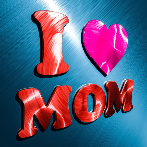 I Love Mom — Stock Photo, Image