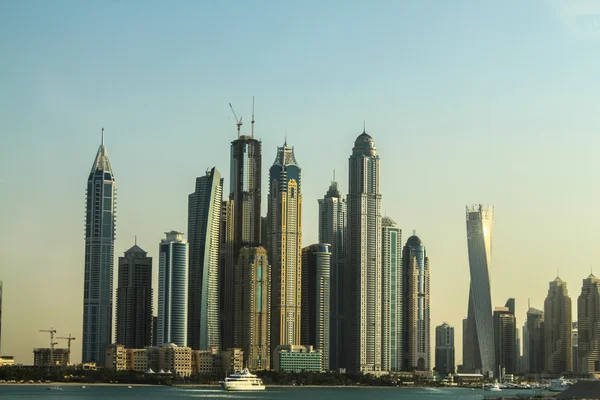 Luxurious Residence Buildings in Dubai Marina, UAE — Stock Photo, Image