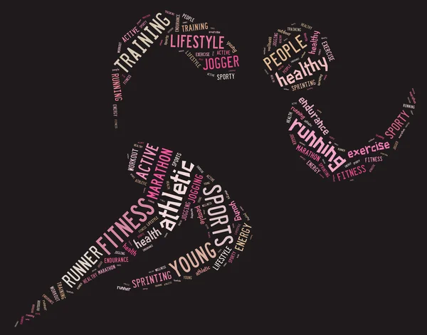 Спортивная пиктограмма на розовом фоне Стоковое Изображение