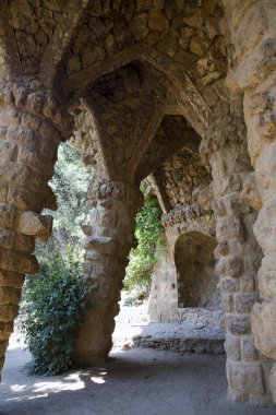 Barcelona - antonio park guell gaudi