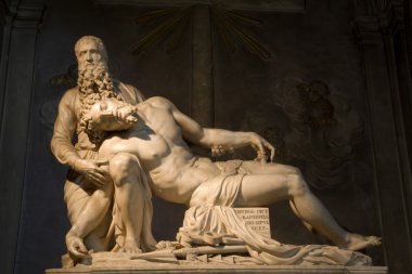 Floransa - ölüm İsa ve nicodemus - baccio Bandinelli'nin pieta, 1539